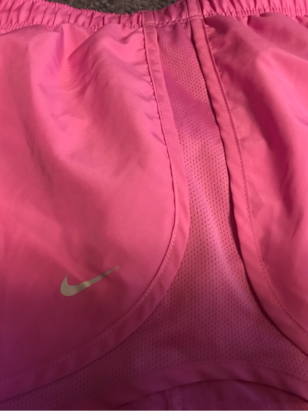 Nike Women's Dri-FIT Tempo Mid-Rise Brief-Lined Running Shorts - Picture 7 of 7